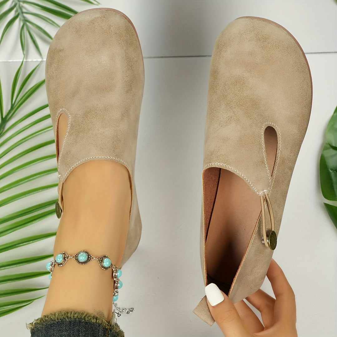 Luna | Retro Non-Slip Orthopedic Flats