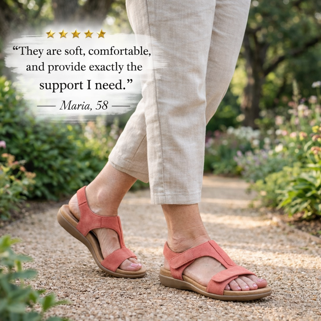 Wide-Fit Comfort Orthopedic Sandals