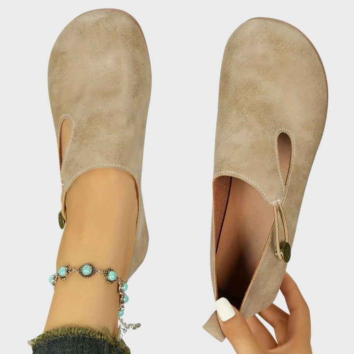 Luna | Retro Non-Slip Orthopedic Flats
