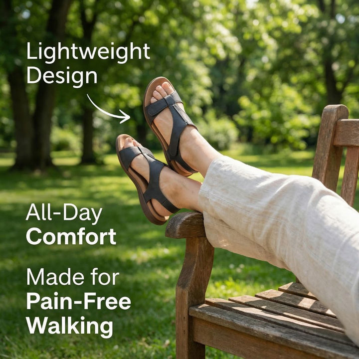 Wide-Fit Comfort Orthopedic Sandals