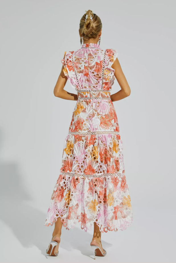 Elowen | Hollow Sleeveless Maxi Dress