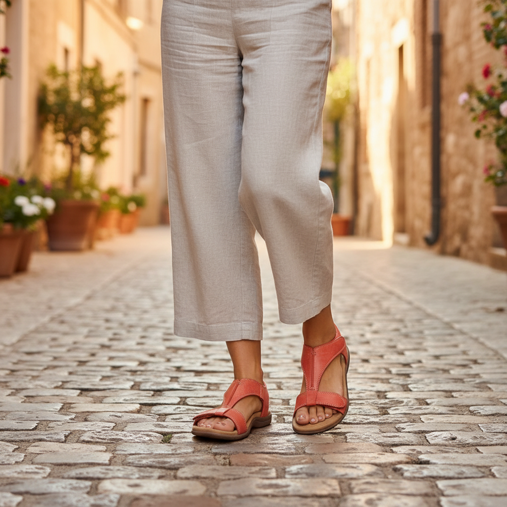 Wide-Fit Comfort Orthopedic Sandals
