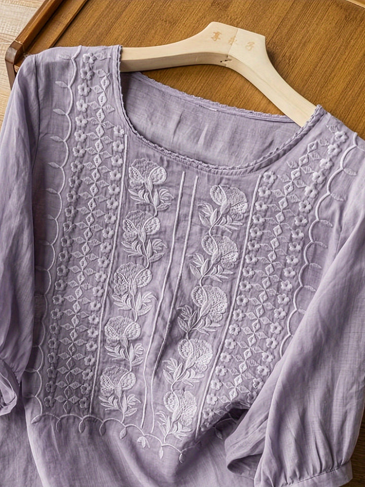 Auralyn | Vintage Lace Blouse