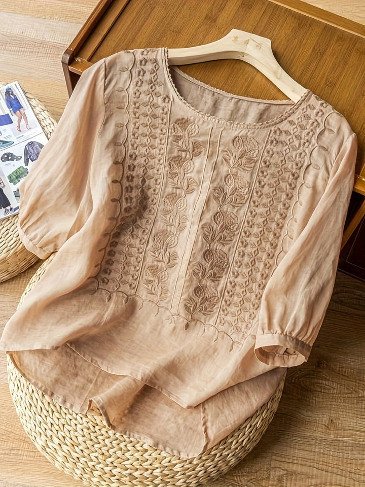 Auralyn | Vintage Lace Blouse